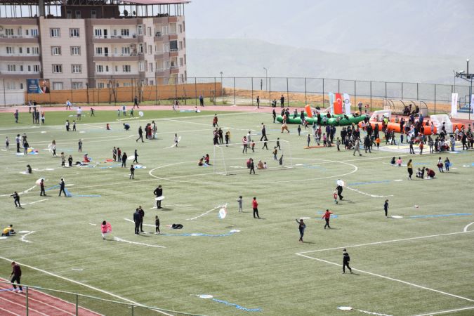 Şırnak'ta uçurtma şenliği düzenlendi 7