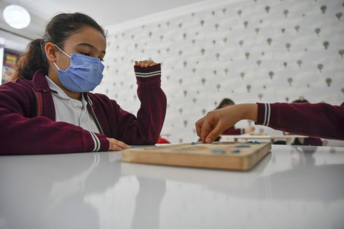 Gaziantep'te dezavantajlı mahallenin "koleji andıran" okulu dikkati çekiyor 1