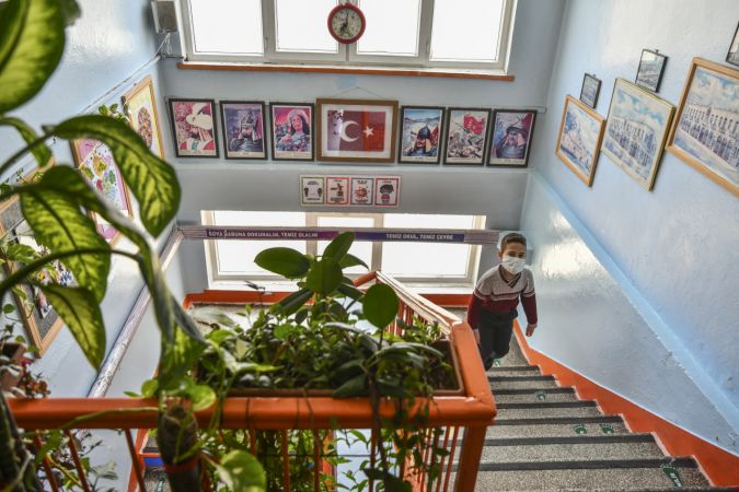 Gaziantep'te dezavantajlı mahallenin "koleji andıran" okulu dikkati çekiyor 20