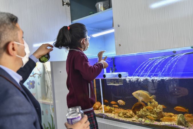 Gaziantep'te dezavantajlı mahallenin "koleji andıran" okulu dikkati çekiyor 28