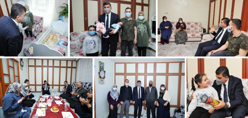 Başkan fadıloğlu, Şehit Ailesiyle İftar Yaptı 9