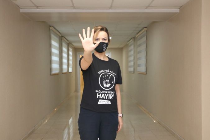 Gaziantep’te Sağlıkçıya Şiddete Hayır Günü etkinliği 3