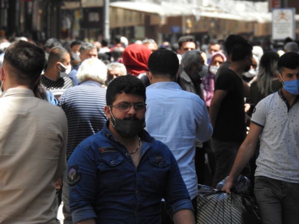 Gaziantep’te yasak öncesi korkutan görüntü 3