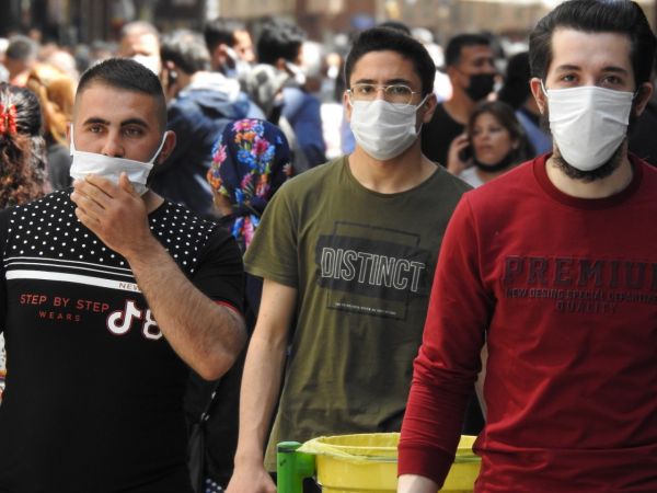 Gaziantep’te yasak öncesi korkutan görüntü 4