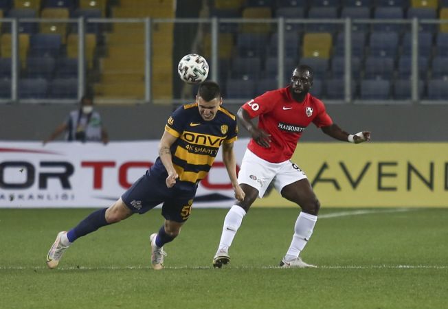 Maçtan Kareler...Süper Lig: MKE Ankaragücü: 0 - Gaziantep FK: 1 (Maç sonucu) 2