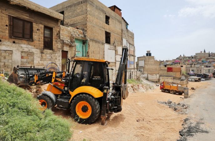 Maho Paşa Caddesi’ndeki yol sorunu çözülüyor 4