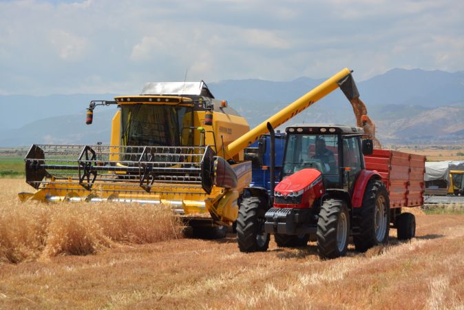 Hububat hasadına başlandı 3