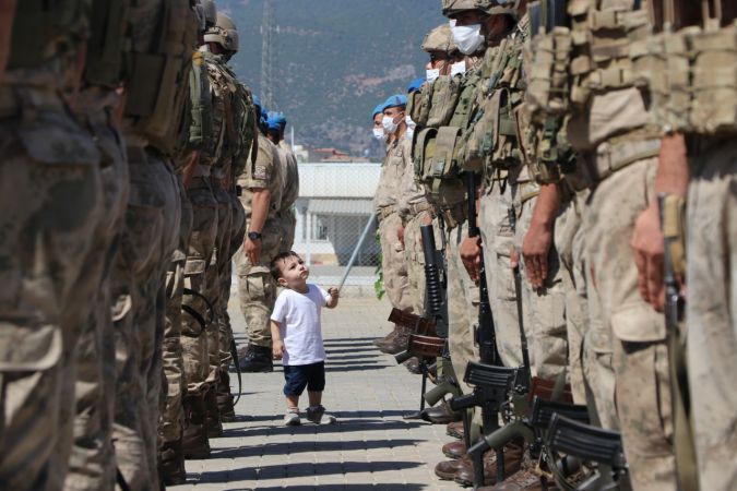 Gaziantep'te komandolar dualarla Suriye'ye uğurlandı 2
