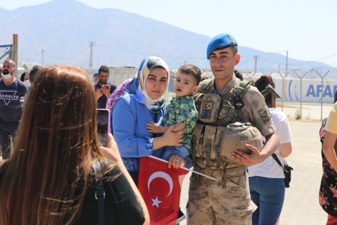 Gaziantep'te komandolar dualarla Suriye'ye uğurlandı 11