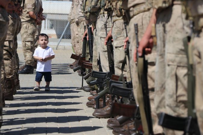 Gaziantep'te komandolar dualarla Suriye'ye uğurlandı 21