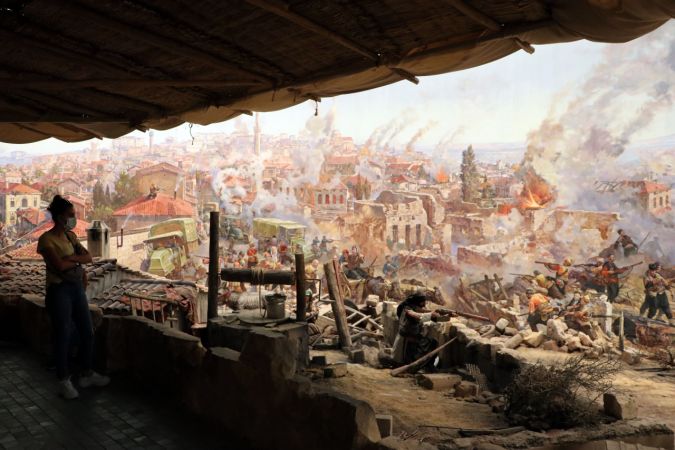 Gaziantep'in tarihi ve turistik mekanlarında kısıtlamasız cumartesi yoğunluğu 8