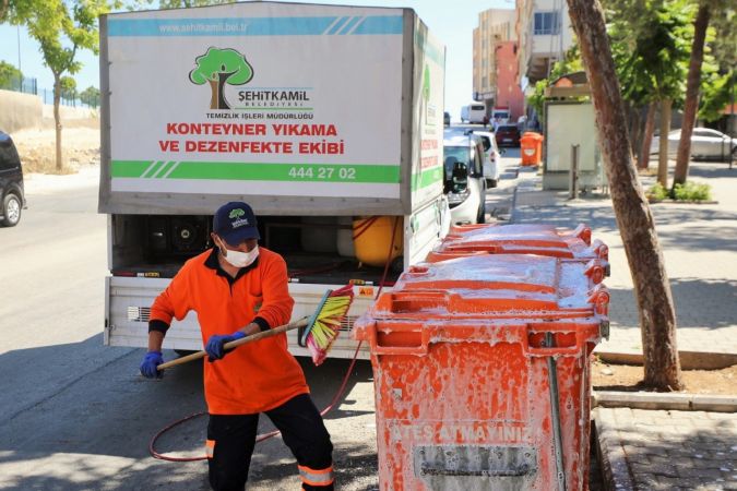 Şehitkamil’de temizlik seferberliği sürüyor 1