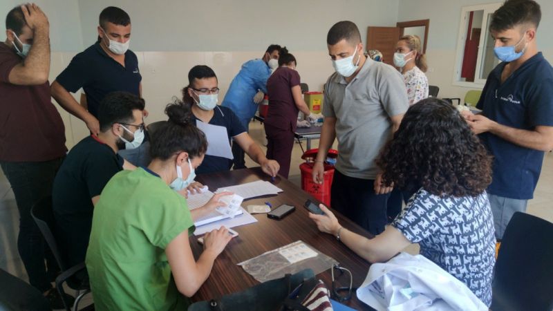 Gaziantep’te sanayi çalışanları aşılanıyor 2