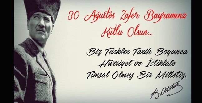 30 Ağustos Zafer Bayramı mesajları ve sözleri 2021! Resimli, anlamlı, yeni 30 Ağustos sözleri ile mesajları 7