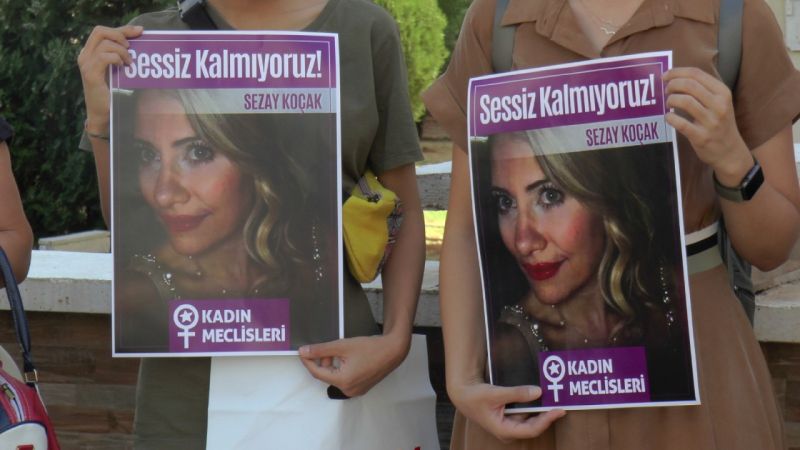 Video Haber: Gaziantep'te 3. Kattan Düşerek Ölen Sezay Koçak Özahi İçin Eylem 4