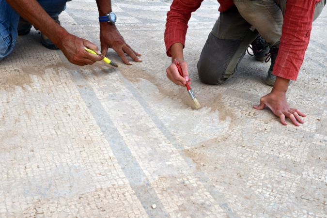 Dülük Antik Kenti'ndeki kazılar farklı dinlerin tarihine ışık tutacak 4