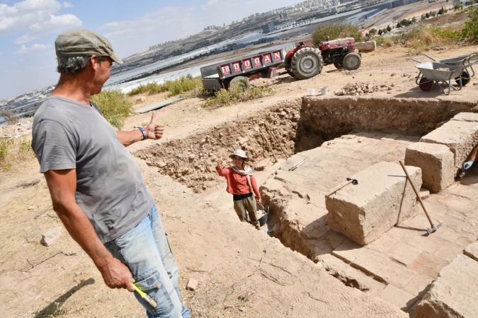 Dülük Antik Kenti'ndeki kazılar farklı dinlerin tarihine ışık tutacak 10