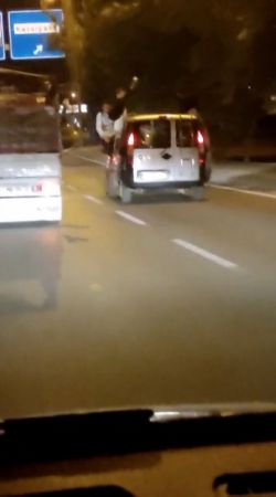 Son Dakika...Gaziantep'te trafikte yürekleri ağızlara getiren magandalık 4
