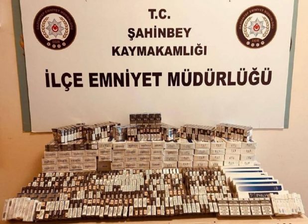 Son Dakika: Foto Haber....Gaziantep’te Kaçak Sigaraya 37 Bin Paketlik Darbe! 3