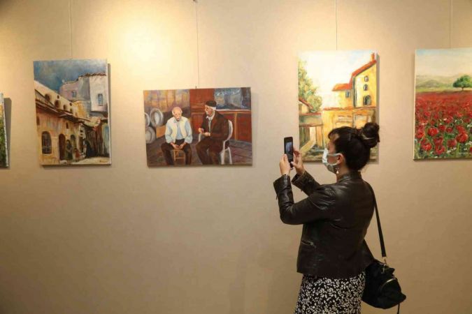 Sloven sanatçılar Gaziantep’i resmetti 3