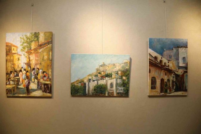 Sloven sanatçılar Gaziantep’i resmetti 4