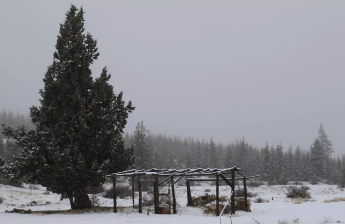 Foto Haber:Mevsimin ilk karı yağdı! Yedikuyular'da beyaz sürpriz 3