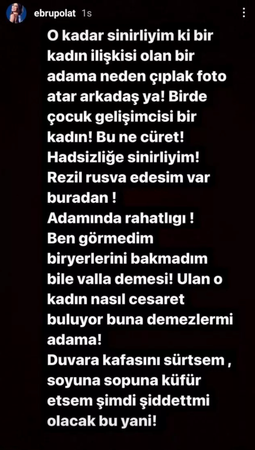 Foto Haber: Ebru Polat'tan çıplak fotoğraf isyanı! ''Soyuna sopuna küfür etsem...'' 2