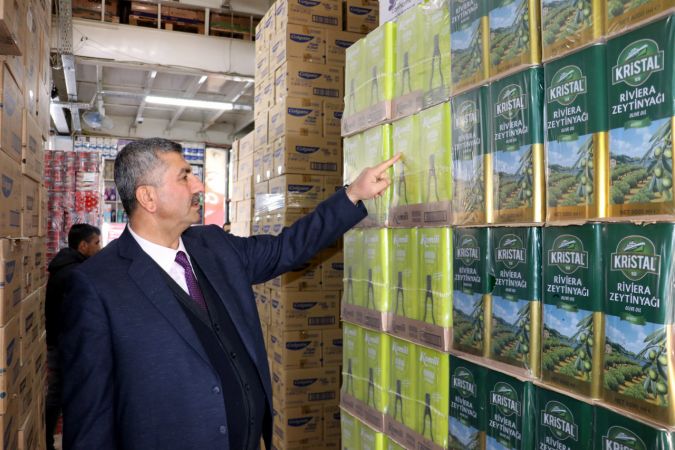 Son Dakika! Foto Haber...Gaziantep'te Zabıtalar Fiyatı Yüksek Tutan Toptancılara Baskın Yaptı! Gaziantep ve Şanlıurfa'da Toptancılara Baskın 7