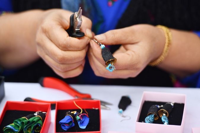 Foto Haber...Gastronomi kentinin patlıcan kurutmalıkları takıya dönüştü 2