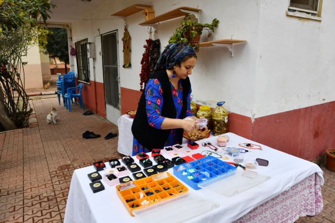 Foto Haber...Gastronomi kentinin patlıcan kurutmalıkları takıya dönüştü 11