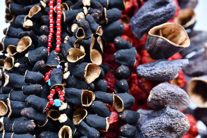Foto Haber...Gastronomi kentinin patlıcan kurutmalıkları takıya dönüştü 14