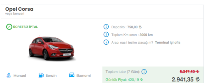 Gaziantep'te Bayramda Araç Kiralayacaklar Fiyatları Görünce Şok Olacaksınız! Gaziantep'te Kiralık Araba Fiyatları Resmen Uçtu! 3