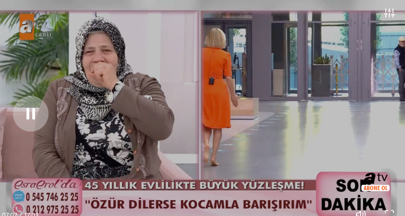 Esra Erol canlı yayında ayakkabılarını çıkartarak çıplak ayakla koştu? Esra Erol, yaptığı hareketle gönülleri fethetti. 2