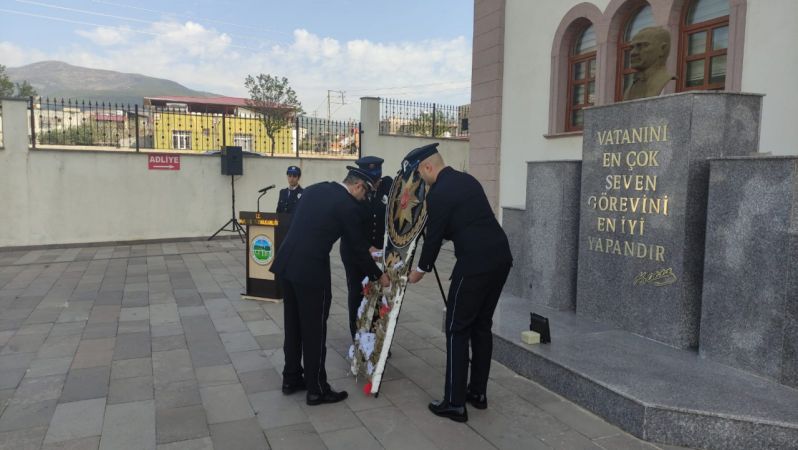 Gaziantep'in ilçelerinde Türk Polis Teşkilatının 177. kuruluşu yıl dönümü kutlandı 1