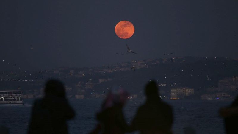 Gaziantep'te dolunay! Dolunay insanlık tarihince nasıl tanımlanmış? 6