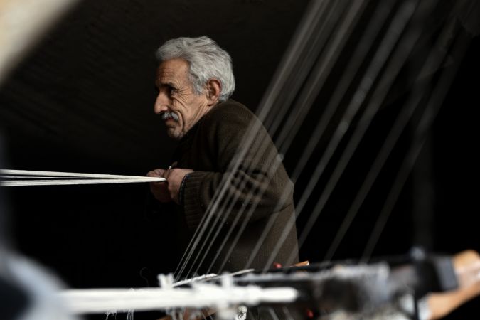 Gaziantep'te yaklaşık 60 yıldır mağarada kendir üretiyor...Gaziantep'in Unutulan El Emeği Mesleği 2