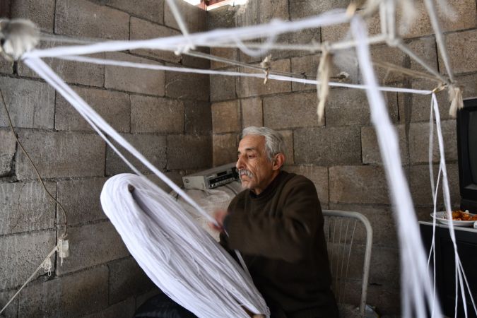 Gaziantep'te yaklaşık 60 yıldır mağarada kendir üretiyor...Gaziantep'in Unutulan El Emeği Mesleği 19