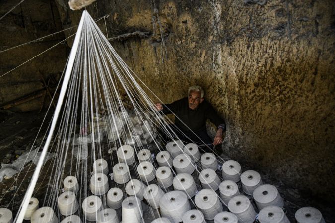Gaziantep'te yaklaşık 60 yıldır mağarada kendir üretiyor...Gaziantep'in Unutulan El Emeği Mesleği 36