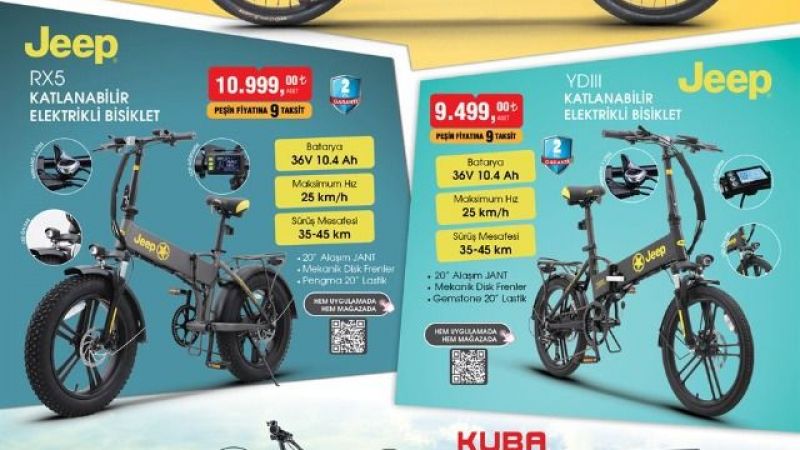 Yaz Geldi, BİM 2022'nin En Büyük Kampanyasını Başlattı: Elektrikli Bisiklet Furyası BİM Şubelerinde Başlıyor! 1