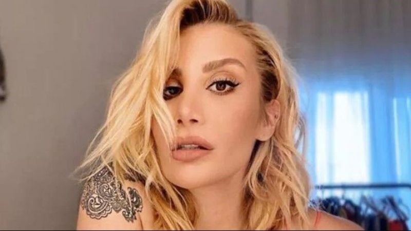 İrem Derici Kırmızı Bikiniyi Giydi Ortalık Alev Aldı! Fiziğine Binlerce Beğeni Geldi! 1