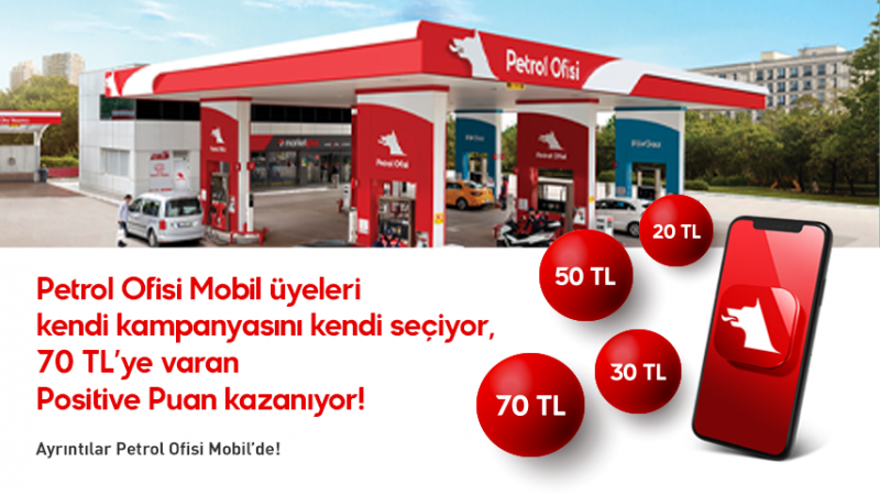 Petrol Ofisi Kampanya Seçimini Size Bıraktı, Yakıt Harcamalarına 70 TL Hediye Dönemi Başladı! 2