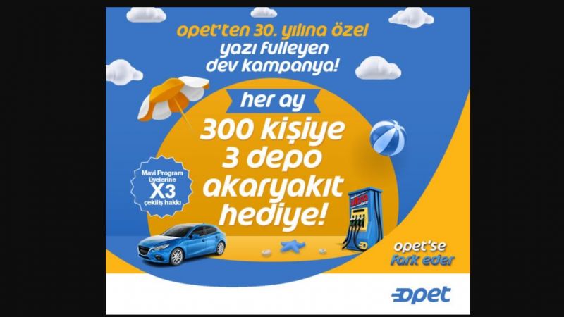 Opet’ten Görülmedik Bir Kampanya Daha; “150 Litre Yakıt Birden Hediye!” Resmen Bir Yıl Kimse Yakıt Parası Ödemeyecek… 4
