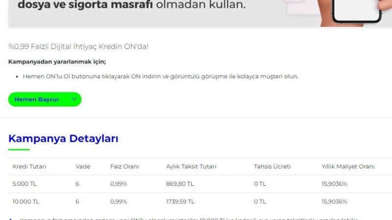 Burgan Bank Duyurdu: 31 Temmuz Tarihine Kadar Mobil Uygulamayı İndirin Herkese, Yüzde 0,99 Faiz İle 10 Bin TL Ödenecek! 3