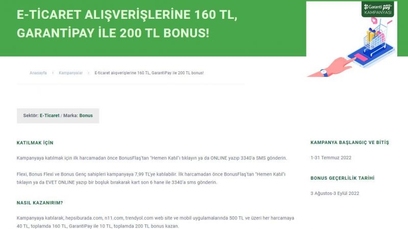 Garanti BBVA Kartı Olanlar Dikkat: Trendyol, Hepsiburada Ve N11 Harcamalarınıza 200 TL Kazanacaksınız! 3