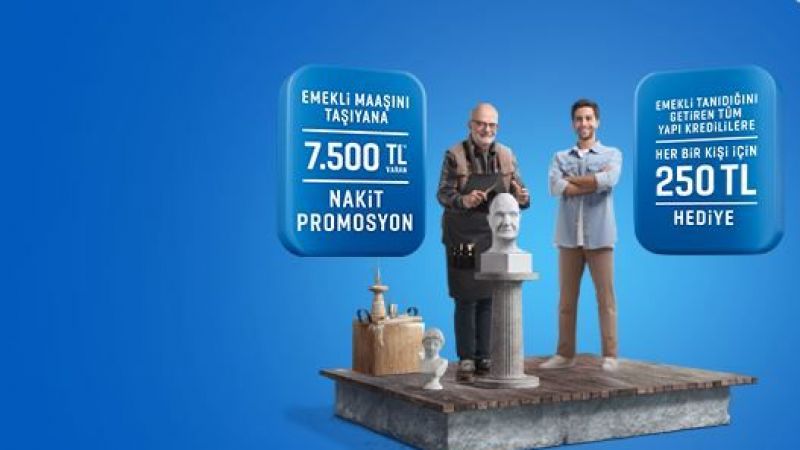 Emekli Promosyonunda Rekor Fiyat! Yapı Kredi Bankası, Ek Ödeme Hizmetini 7 Bin 750 TL'ye Çıkardı! 2