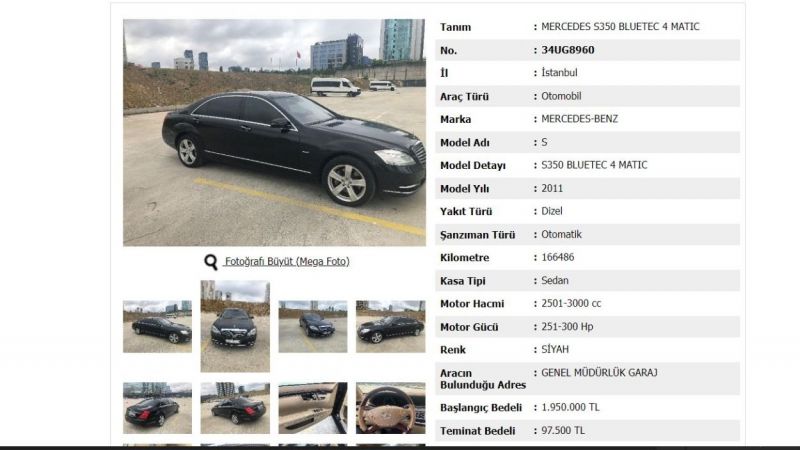 Vakıfbank'tan Lüks Tutkunlarına Kaçırılmayacak Teklif! 2011 Model Mercedes Araç, 97 Bin 500 TL Ödeyen... 3