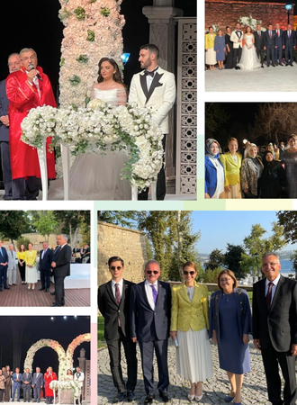 Başkan Fatma Şahin'in kızı Merve dünya evine girdi! Gaziantepliler İstanbul'a adeta İstanbul'a aktı 3