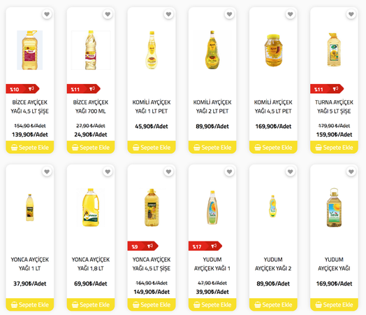 Gaziantep Oli Market 31 Ağustos 2022 Güncel Fiyatlar: Meyve, Sebze, Un, Sıvı Yağ Fiyatları Dibe Çekildi! Tüketiciler Yerel Markete Akın Etmeye Devam Ediyor! 3