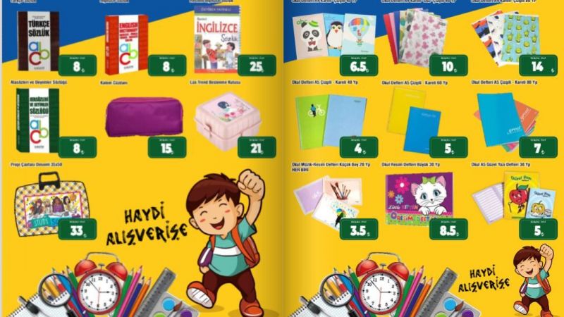 Gaziantep'te Kırtasiyede Dev İndirim!  Gaziantep'te Okullar Açıldı! 1- 30 Eylül Cergibozanlar Market İndirimli Ürün Kataloğu Yayınlandı: Kırtasiye Ürünleri Ve Okul Çantaları Yarı Fiyattan Satışa Sunuldu! 4