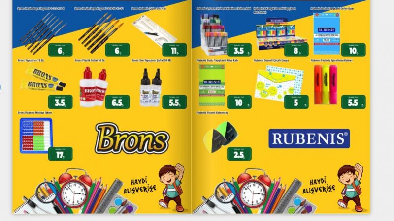 Gaziantep'te Kırtasiyede Dev İndirim!  Gaziantep'te Okullar Açıldı! 1- 30 Eylül Cergibozanlar Market İndirimli Ürün Kataloğu Yayınlandı: Kırtasiye Ürünleri Ve Okul Çantaları Yarı Fiyattan Satışa Sunuldu! 3